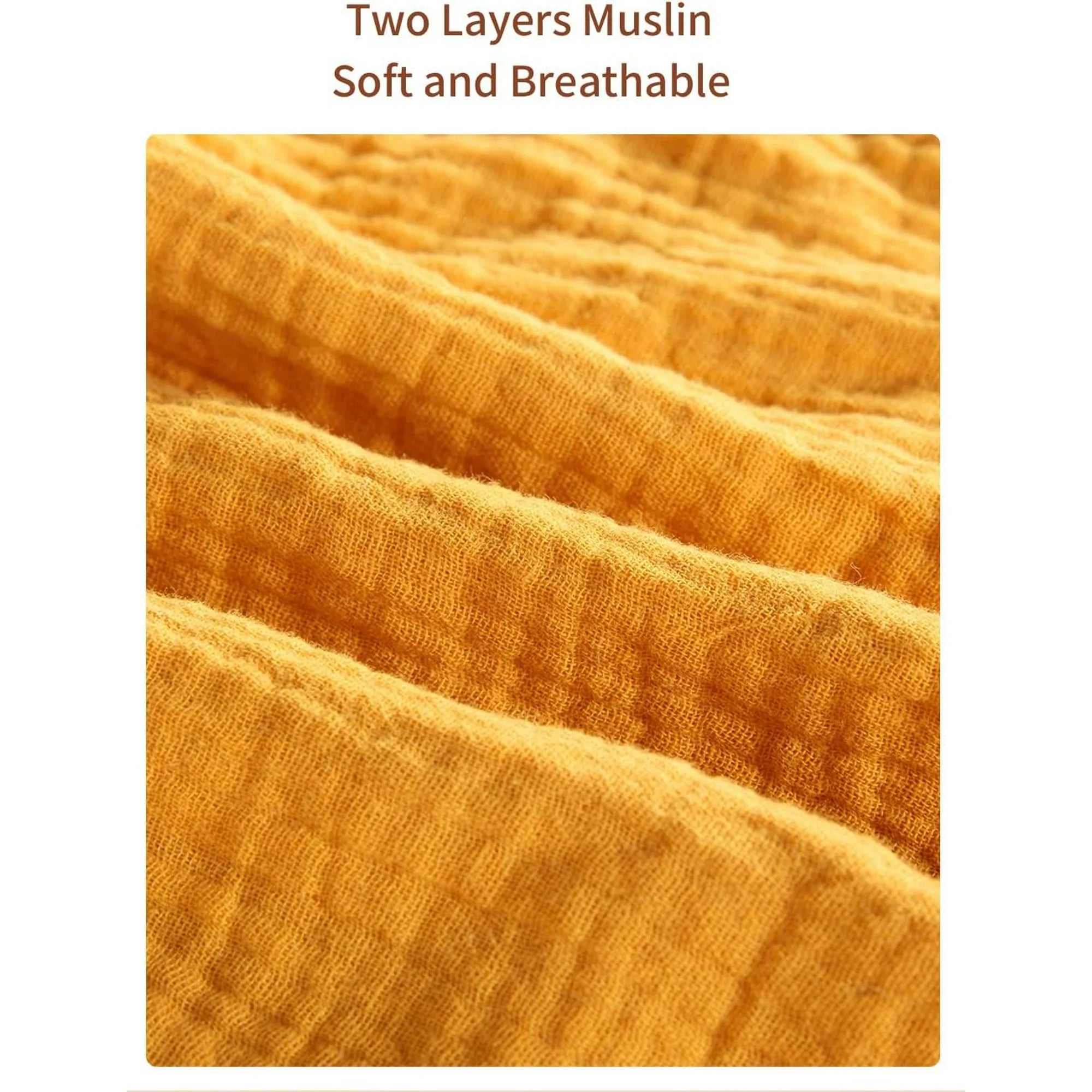 Warmself Lovey Security Blanket – 100% Organic Muslin Stuffed Bunny (Grey)