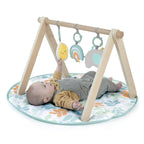ity by Ingenuity Sun Valley Wooden Toy Arch & Play Mat (0–36 Months)