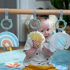 ity by Ingenuity Sun Valley Wooden Toy Arch & Play Mat (0–36 Months)