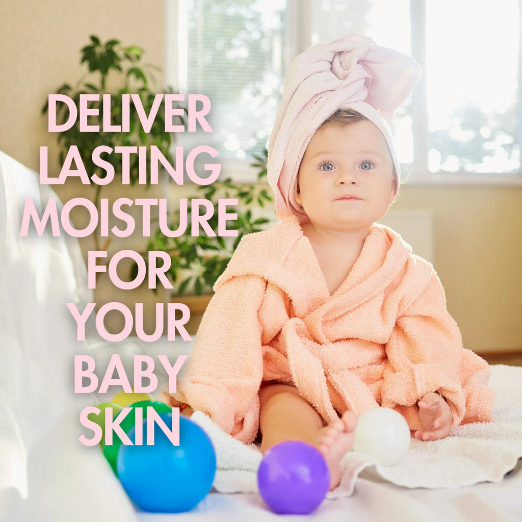 Baby Natural Body Lotion – Gentle for Newborns & Infants (8 oz) by LatherGreen